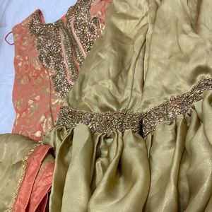 Designer Indian/Pakistani dress Salwar Gharara